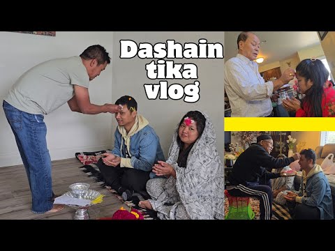 जति सक्दो सबै आफन्तहरूकोमा गएर टीका लगायौँ। 🙏❤️dashain tika vlog