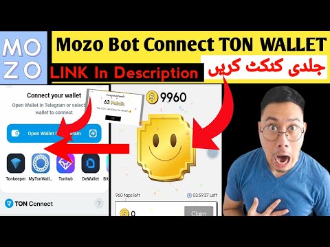 How To Connect Ton Wallet To MozoAI Bot || MozoAi Bot New Airdrop