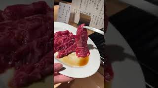 彼女と3年記念日やから大阪の最高焼肉に連れてく