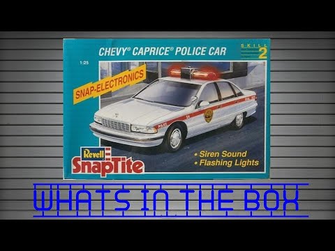 Whats In The Box | Revell Chevy Caprice Police Snap