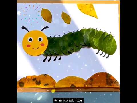 Caterpillar amazing craft idea|brain booster activity 🥳🎉💐#shorts #short #trending #viral #viralvideo