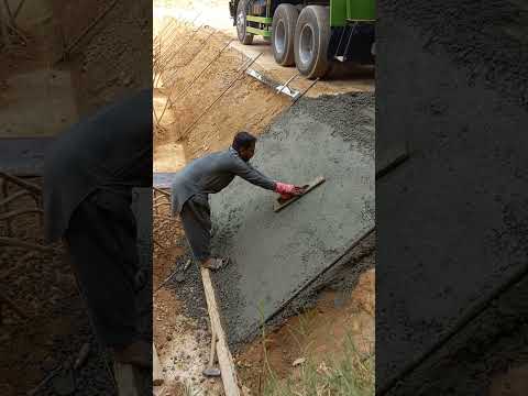 How to Slope Lean Concrete for Lift Pit Foundation | Step-by-Step #concreteleveling#civil