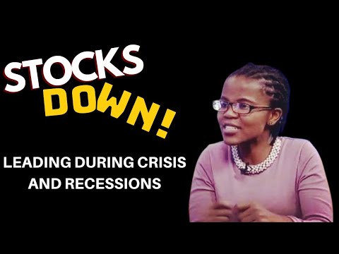 Leading during crisis and RECESSIONS with Strategist Kgadi Mmanakana