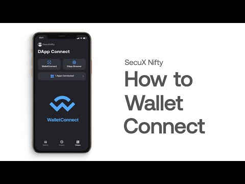 SecuX Nifty - How to Connect dapps Using WalletConnect