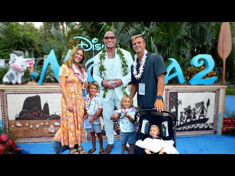 THE MOANA 2 WORLD PREMIERE!!