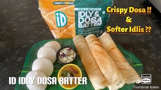 iD IDLY & DOSA BATTER | REVIEW & COOKING DEMO | iD Idly Dosa Batter Recipe |