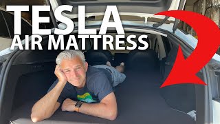 Tesla Model Y Air Mattress Review and Setup