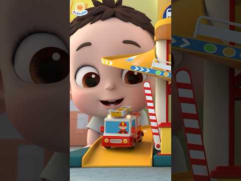 Baby and Toy Cars 🚒 | Nursery Rhymes & Kids Songs | LiaChaCha #shorts #baby