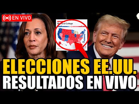 ELECCIONES ESTADOS UNIDOS RESULTADOS EN VIVO DONALD TRUMP VS KAMALA HARRIS | BREAK POINT