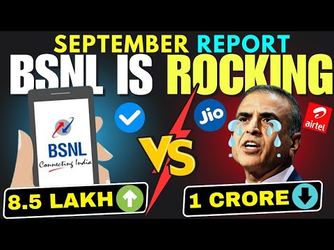 BSNL की वजह से Jio और Airtel की Subscriber War! BSNL Gains 850,000 New Users!