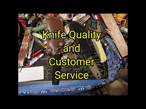 (1520) Knife Quality ⚔️ and Customer Service☎️