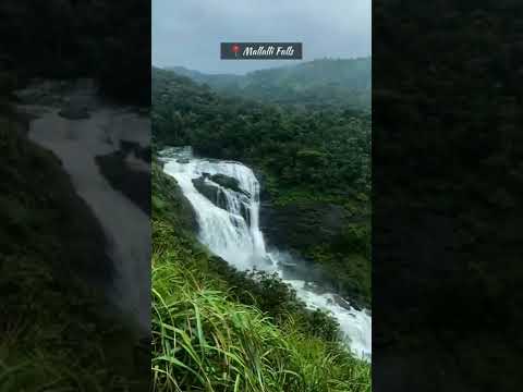 Best waterfalls to visit in Karnataka during monsoon #shorts #travelkarnataka