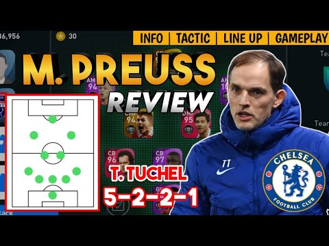 M. PREUSS 5221 MANAGER REVIEW | NEW CHELSEA MANAGER | PES 2021 MOBILE