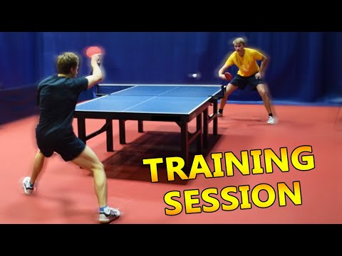 Table Tennis Training Session with Pongfinity