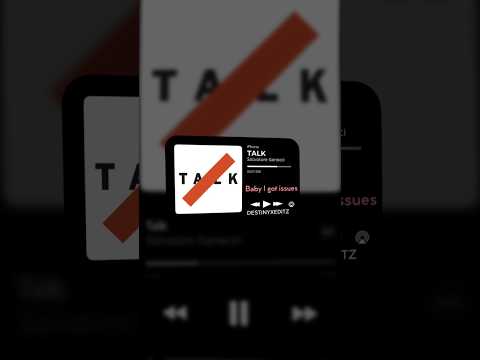 Talk - Salvatore Ganacci #lyrical #talk #salvatoreganacci #babyigotissuesbutilovemyself