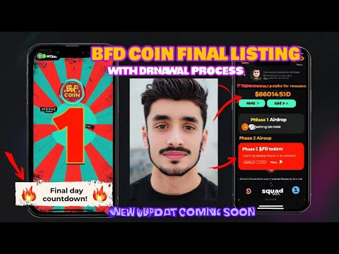 🔥 BFD Coin Airdrop Listed! Withdrawal Problem Finally Solved 🚀