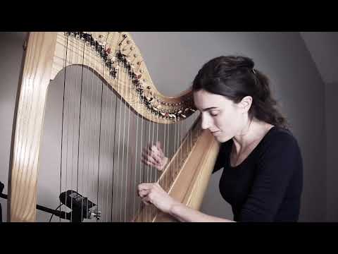 Tamsin Dearnley plays 'Suite for lever harp: Mvnt III - Toccata'