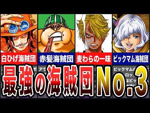 【ワンピース】とんでもねぇバケモノ揃い！最強海賊団のNo.3を徹底解説【ゆっくり考察】