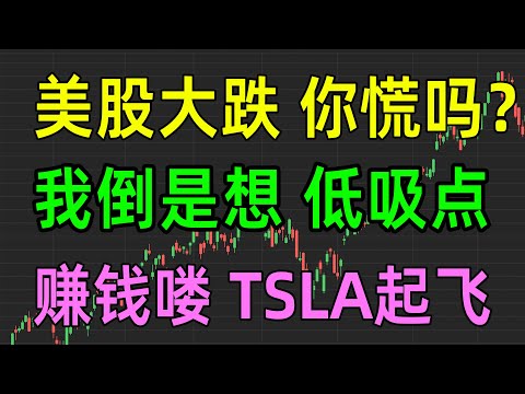 美股收评1023，纳指大跌 你慌吗？我倒是想低吸点，TSLA起飞喽