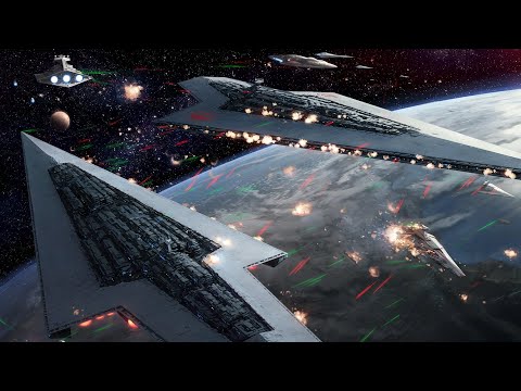 Why Star Wars space combat is so weird