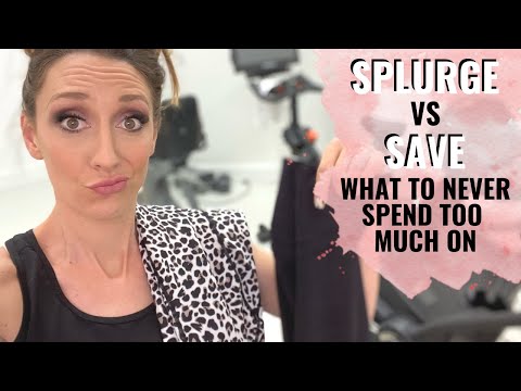 Splurge vs Save: My frugal hacks with Health + Fitness! | Jordan Page!