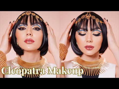 Cleopatra Halloween Makeup Tutorial | Glam Egyptian Queen Look