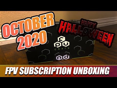 October FPVCRATE | 2020 | Unboxing & Review! - HAPPY HALLOWEEN!