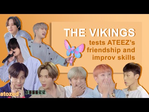 This show tests ATEEZ's friendship and improv skills (part 1)