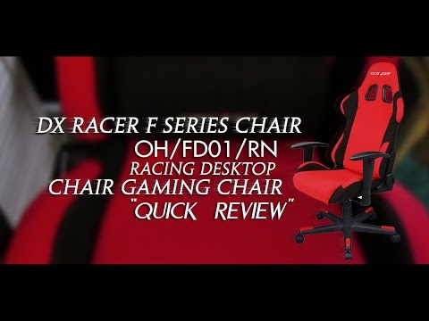 DXRacer OH/FD01/RN F-Series Chair Quick Review