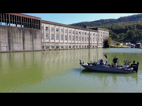 Fishing By A HAUNTED DAM!!! (We caught a giant)