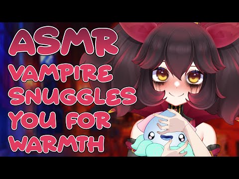 【ASMR】Vampire Holds You For Warmth (Cozy) 🦑🛐【VAllure】