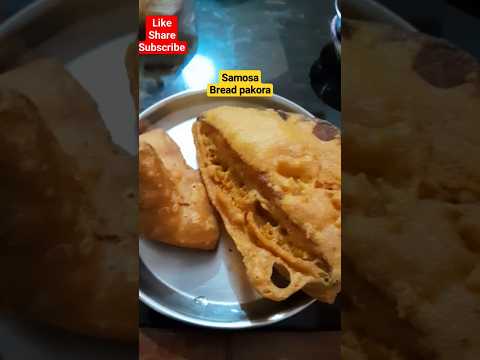 samosa bread pakora l #samosa #breadpakora #viral #youtubeshorts #shorts #fastfood #fastfoodindia