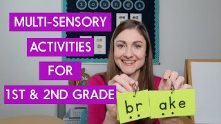 FREE Materials & Ideas: Multi-Sensory Activities for 1st & 2nd Grade