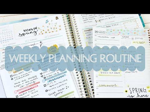 Weekly Planning Routine | Using my planners to break out of a rut | Goal Setting, Weekly & Daily PWM