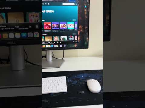 Apple Mac mini 4 setup | Dell 4K monitor | HP Bluetooth keyboard and mouse