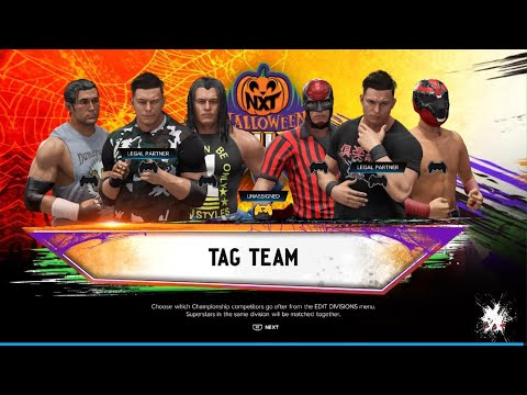 WWE 2K24 AWA Halloween Havoc: The Elimanators vs The O.C.