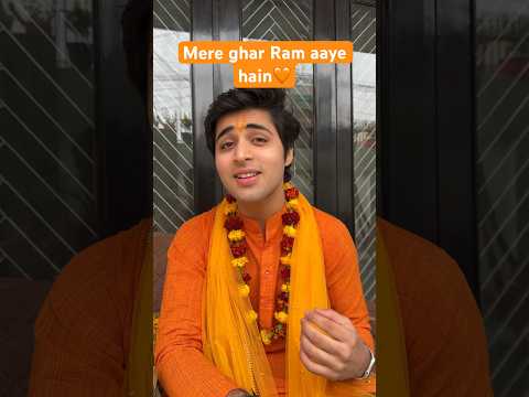 Mere ghar Ram aaye hain🧡 | Raj Grover | #shorts