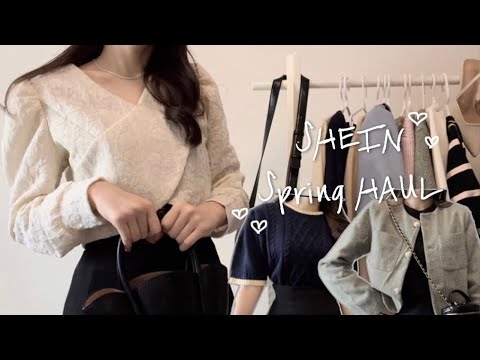 SHEIN | 春夏トップス購入品紹介💛🌸着用レビュー