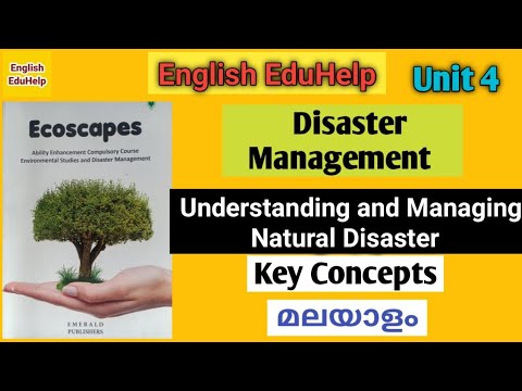 Key Concepts | Understanding and Managing Disaster | Ecoscapes | Malayalam | English Eduhelp