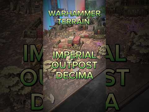 WARHAMMER TERRAIN! #40K #BATREP #WARHAMMER #warhammerterrain