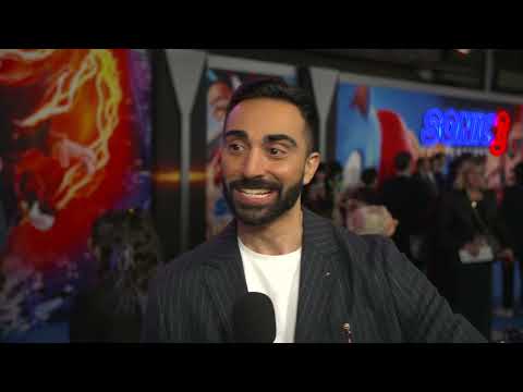 Sonic 3 World Premiere Los Angeles - itw Lee Majdoub (Official video)