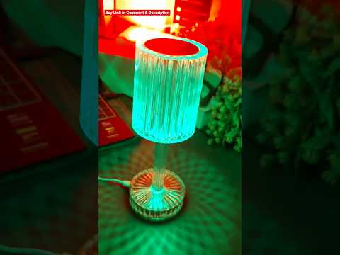 Crystal Table Lamp Unboxing 🔥Crystal Diamond lamp review | Decoration lamp review | #shorts #lamp