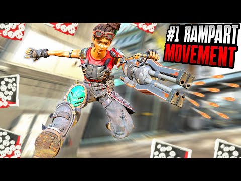 #1 RAMPART MOVEMENT 28 KILLS & 7200 DAMAGE (Apex Legends Gameplay)