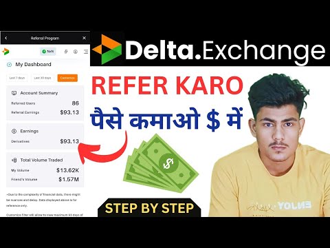 How to Earn Money Online : Delta Exchange India Refer & Earn Program | Easy Crypto Passive Income!