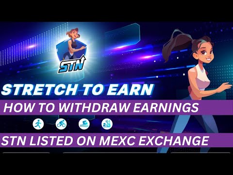 Stretch To Earn - How to swap and withdraw earned tokens.