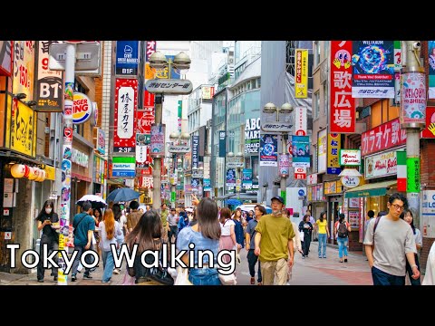 Japan Walking Tour in Shibuya Tokyo 4K HDR