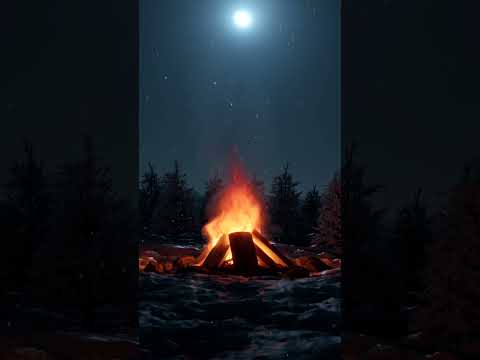 🔴 Cozy Campfire 🔥🔥 Relaxing Fireplace  #meditation #nature #whitenoiseforsleeping #relaxationmusic