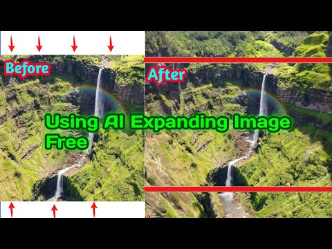 Using Ai Expand Image Free Unlimited in 5 mins #ai #expand #imageai