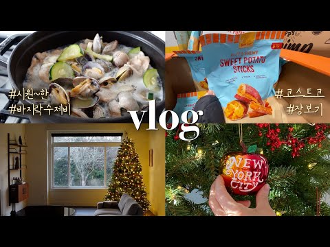 Costco Shopping, Christmas Decor, Korean Healthy Diet (low FODMAP), Cooking Vlog, Seattle Diaries