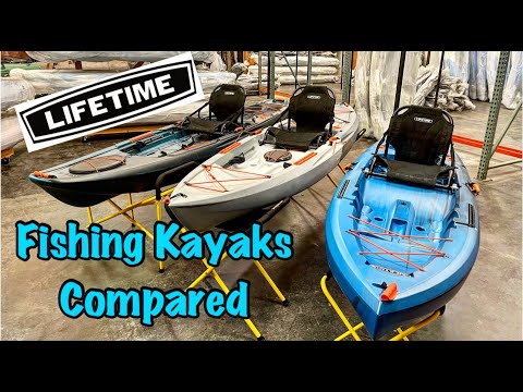 Lifetime Fishing Kayaks Compared